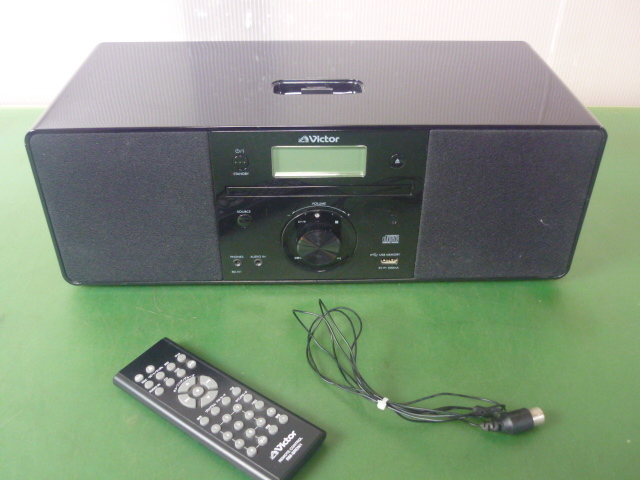 30日保証■Victor RD-N1-B('11)／CDポータブルシステム（管7101511）_画像1