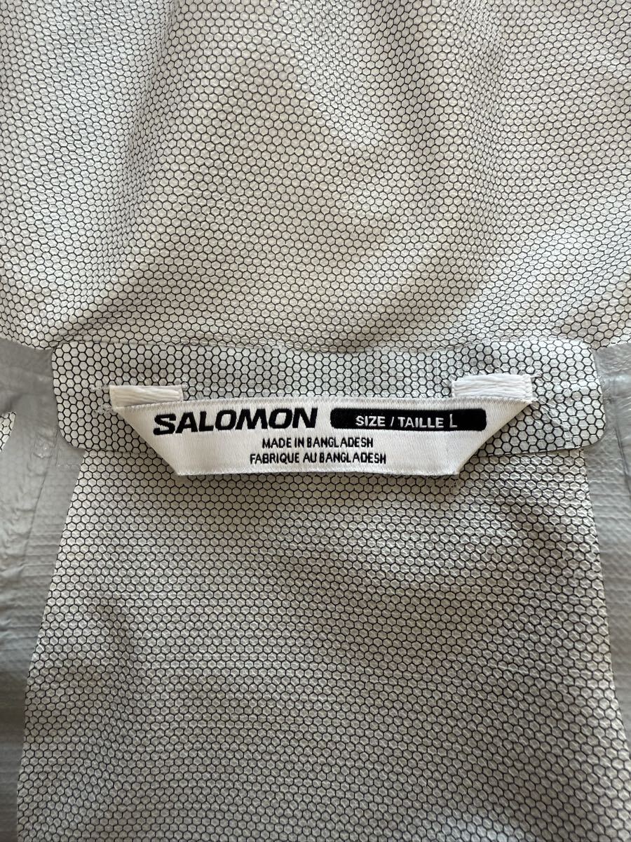 SALOMON サロモン シェルジャケット サイズL OUTERPATH 2.5L_画像2