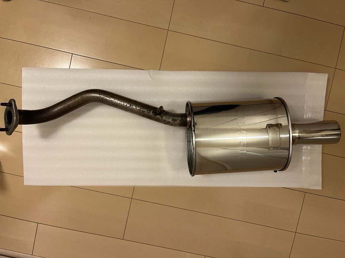 K13マーチ NISMO S-tuneマフラー(HR12) NISMOマフラーガスケット＆ナットセット　HKSスーパーハイブリッドフィルター　３つセット　_画像6