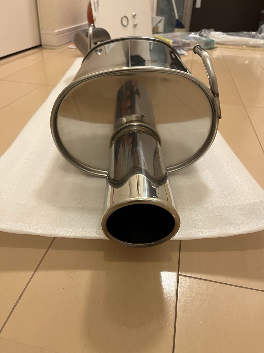 K13マーチ NISMO S-tuneマフラー(HR12) NISMOマフラーガスケット＆ナットセット　HKSスーパーハイブリッドフィルター　３つセット　_画像1