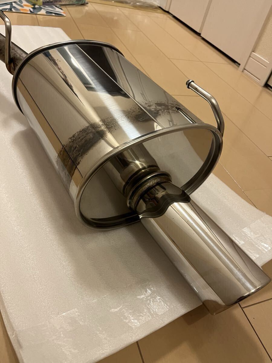 K13マーチ NISMO S-tuneマフラー(HR12) NISMOマフラーガスケット＆ナットセット　HKSスーパーハイブリッドフィルター　３つセット　_画像2