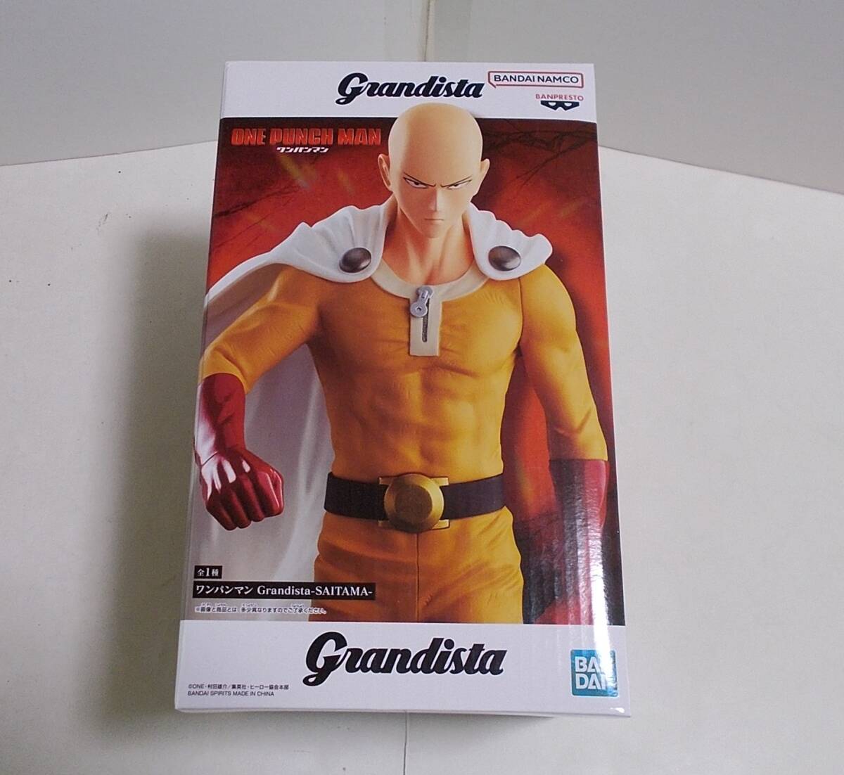 バンプレスト ワンパンマン Grandista -SAITAMA- サイタマ フィギュアの画像1