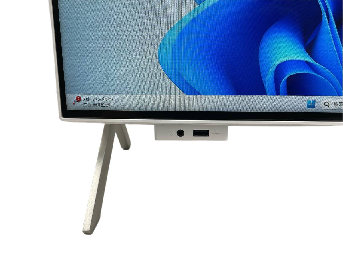 富士通 FMV F55-K1 Desktop F 液晶一体型 Intel Core i5-1235U メモリ16GB+SSD512GB+DVD 顔認証 23.8型FHD Win11 送料無料 Y7J204_画像2