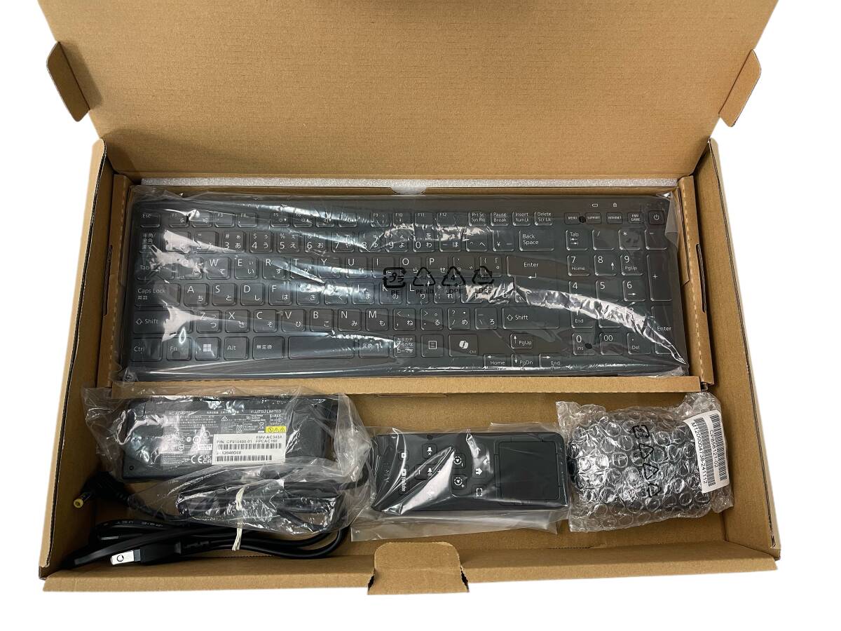 富士通 FMV F75-K1 Desktop F 2025年1月発表モデル Intel Core i7-1260P メモリ16GB+SSD512GB+DVD 顔認証 23.8型FHD 送料無料 Y7J205_画像7