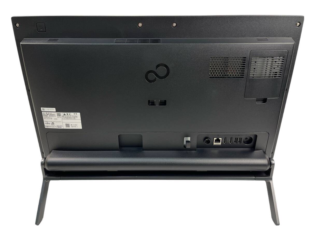 富士通 FMV WF1-K1 Desktop F 2025年1月発表モデル Intel Celeron 7305 メモリ8GB+SSD256GB+DVD 顔認証 23.8型FHD 送料無料 Y7J207_画像2