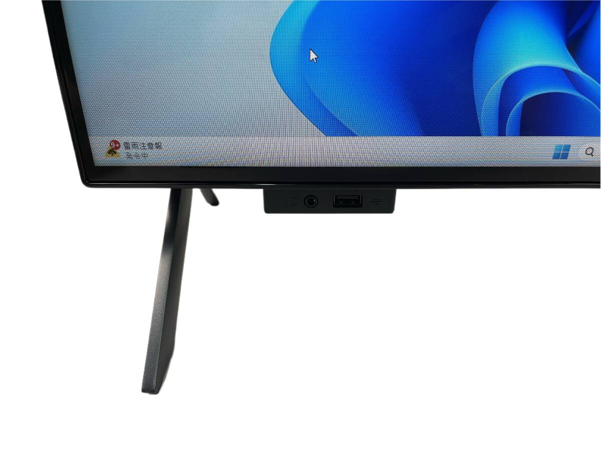 富士通 FMV WF1-K1 Desktop F 2025年1月発表モデル Intel Celeron 7305 メモリ8GB+SSD256GB+DVD 顔認証 23.8型FHD 送料無料 Y7J207_画像6