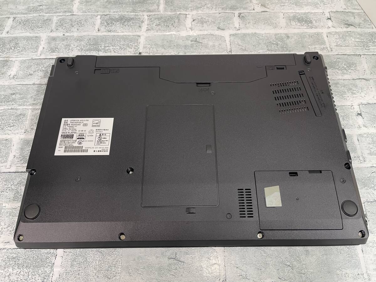 富士通 LIFEBOOK A5513/RX 2024年10月発表モデル Intel Core i5-1335U メモリ16GB+SSD256GB+DVD 顔認証 15.6型FHD Win11 送料無料 N7J1143_画像7