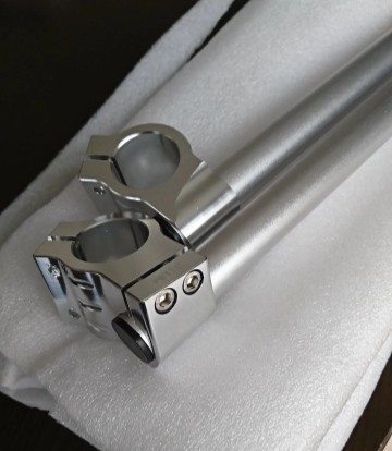 ★全国一律送料2000円★新品未使用 セパレートハンドル アルミ製 シルバー31Φ 32Φ 33Φ 35Φ 36Φ 37Φ 39Φ 41Φ 45Φ 48Φ 50Φ 51Φ_画像1