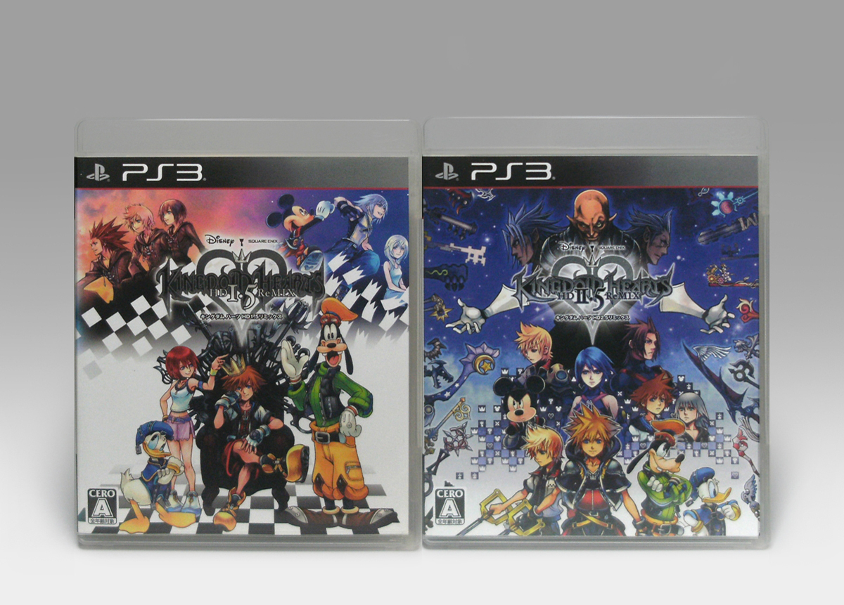 ● PS3 2本セット キングダムハーツ HD 1.5 リミックス / 2.5 リミックス BLJM-60589/61220 KINGDOM HEARTS HD 1.5 ReMIX, 2.5 ReMIX_画像1