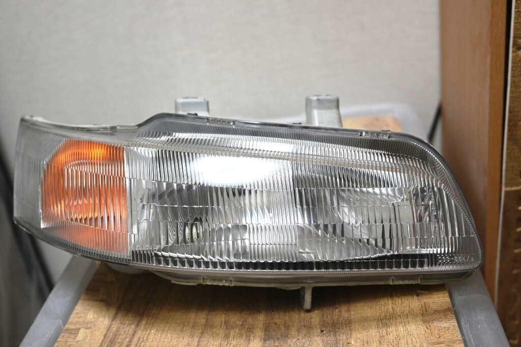 廃盤 希少 美品 黄ばみ無し 付属完備 HONDA PP1 ホンダ ビート 純正 左右 ヘッドライト ① ASSY STANLEY 033-6647 コーティング_画像2