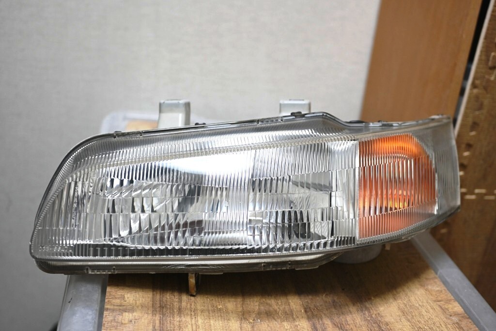 廃盤 希少 美品 黄ばみ無し 付属完備 HONDA PP1 ホンダ ビート 純正 左右 ヘッドライト ① ASSY STANLEY 033-6647 コーティング_画像3