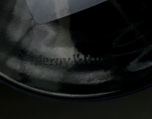 Villeroy&Boch ビレロイ&ボッホ ボストン シャンパングラスペア ブルー Φ約5.0cm×H約16.0cm ブランド食器 化粧箱・冊子あり_画像8