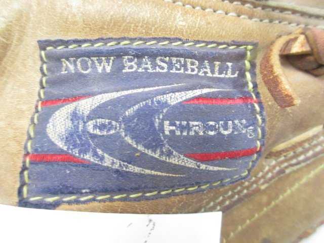 オ259■HIROUN(ヒロウン) ソフトボール用 / キャッチャーミット 茶 / S-0362 / グローブ_画像3