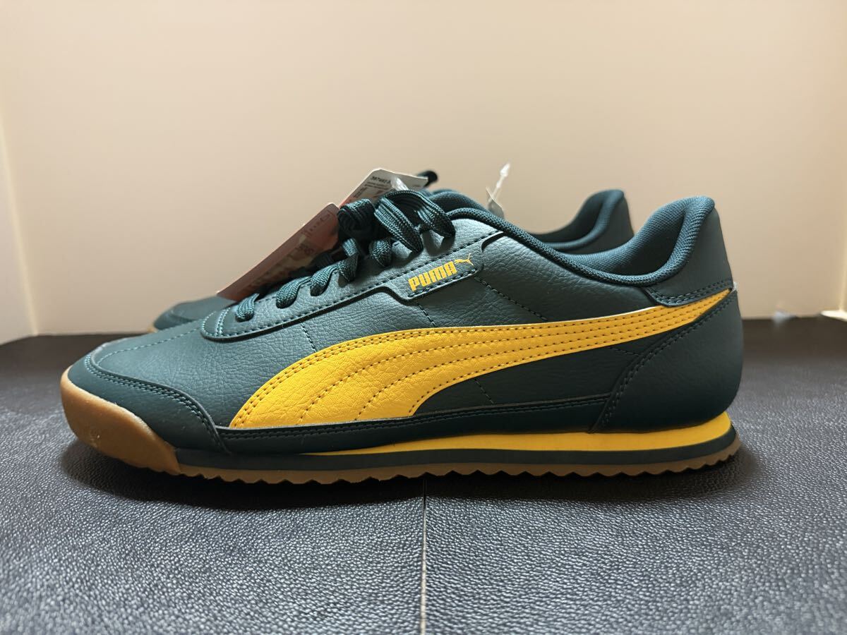 新品未使用　PUMA プーマ　チュリーノ　グリーン　緑　スニーカー　27cm_画像4