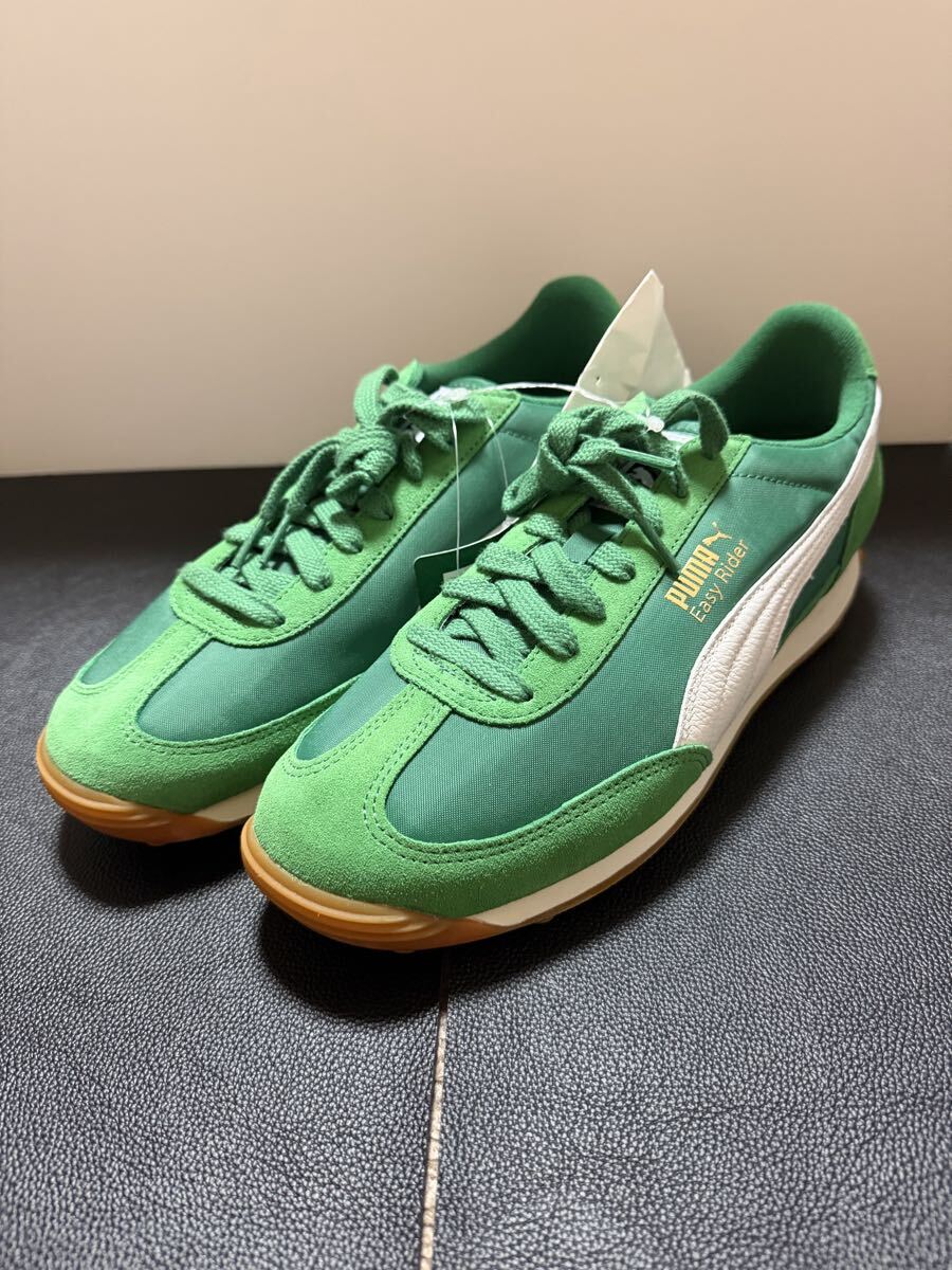 新品未使用　PUMA プーマ　イージーライダー　グリーン　スニーカー　27.5cm_画像1