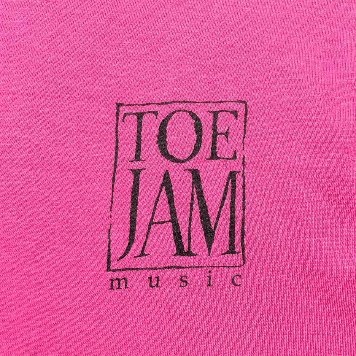 古着 90S USA製 トニーメレンデス Tシャツ ギタリスト プリント ピンク メンズL シングルステッチ ミュージック BA2578_画像4