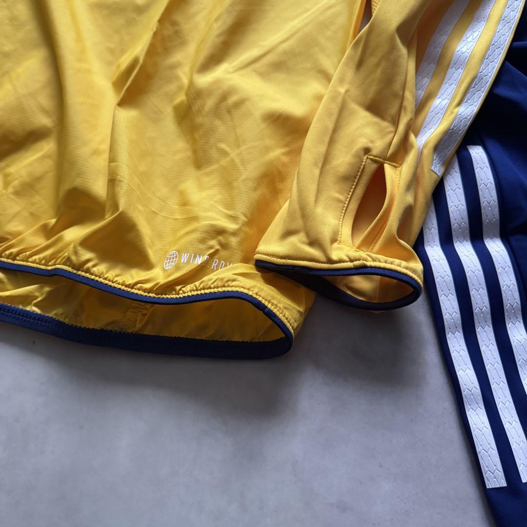 новый товар M размер обычная цена 2.2 десять тысяч Adidas верх и низ выставить футбол Япония представитель tiro23 Pro pi стерео пропан tsu желтый блюз Poe tsu