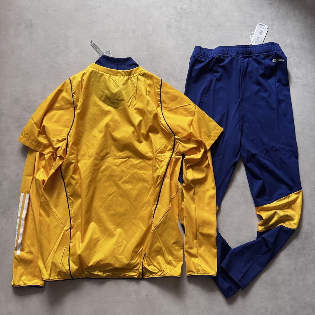 новый товар M размер обычная цена 2.2 десять тысяч Adidas верх и низ выставить футбол Япония представитель tiro23 Pro pi стерео пропан tsu желтый блюз Poe tsu