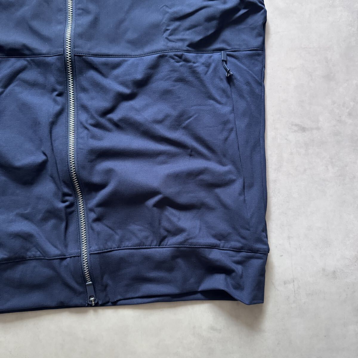 новый товар XL размер обычная цена 1.4 десять тысяч Adidas Golf Ultimate365 Tour полный Zip лучший adidas golf мужской популярный высота теплоизоляция темно-синий темно-синий осень-зима