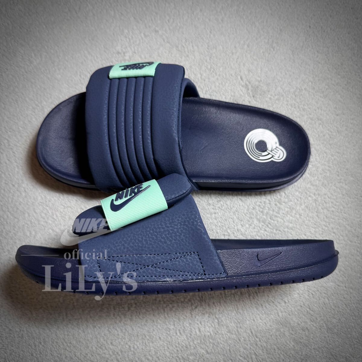 【新品】NIKE サンダル　ネイビー　紺色　オフコートアジャスト　29cm 　ナイキ　DQ9624 スライド　新作_画像3