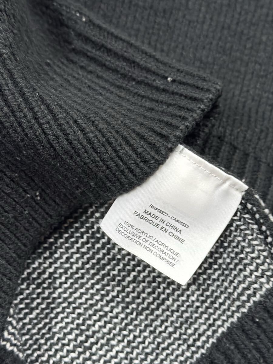 SUPREME NIKE Swoosh Sweater Knit シュプリーム ナイキ コラボ スウォッシュ セーター ブラック Mサイズ_画像7