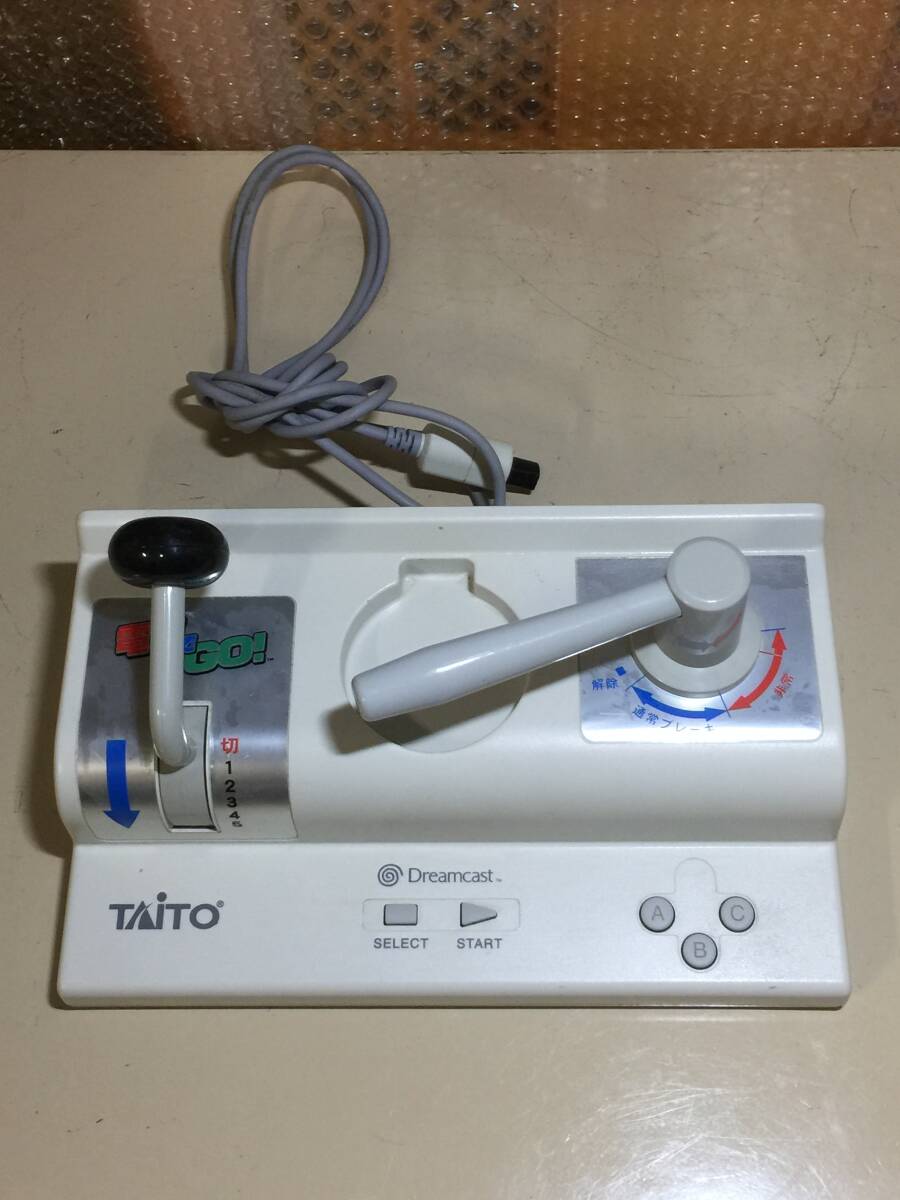 170サイズ詰め放題/未チェックジャンク扱い/2025.10.16 ドリームキャスト 電車でゴー!コントローラーtaito_画像1