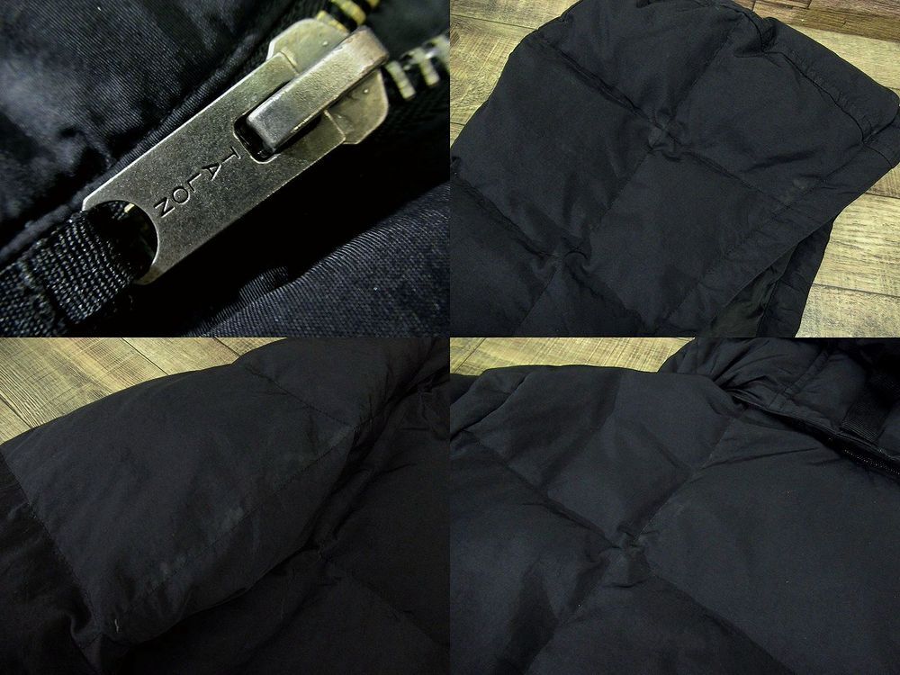 送無 KARAKORAM Eddie Bauer カラコラム エディーバウアー 名品 1953年 復刻 K2 登頂記念 ワッペン 550フィルパワー ダウン ジャケット 黒_画像9