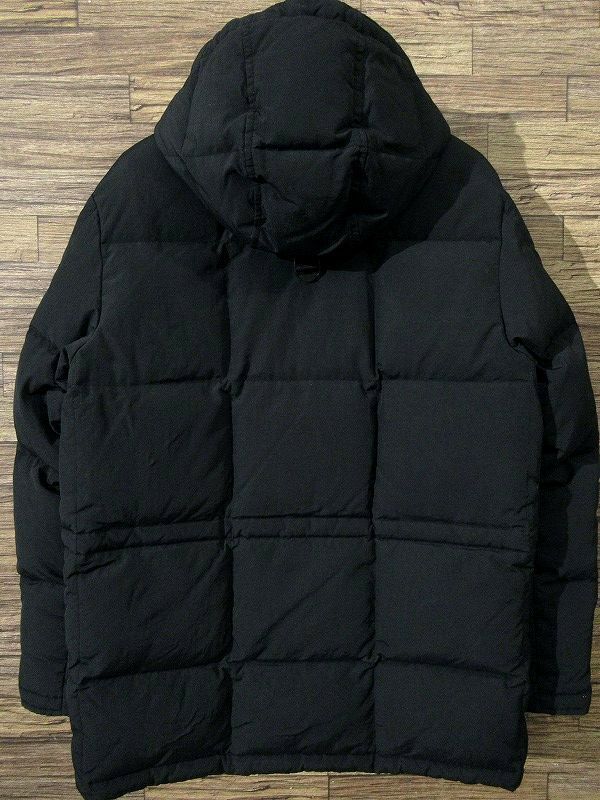 送無 KARAKORAM Eddie Bauer カラコラム エディーバウアー 名品 1953年 復刻 K2 登頂記念 ワッペン 550フィルパワー ダウン ジャケット 黒_画像3