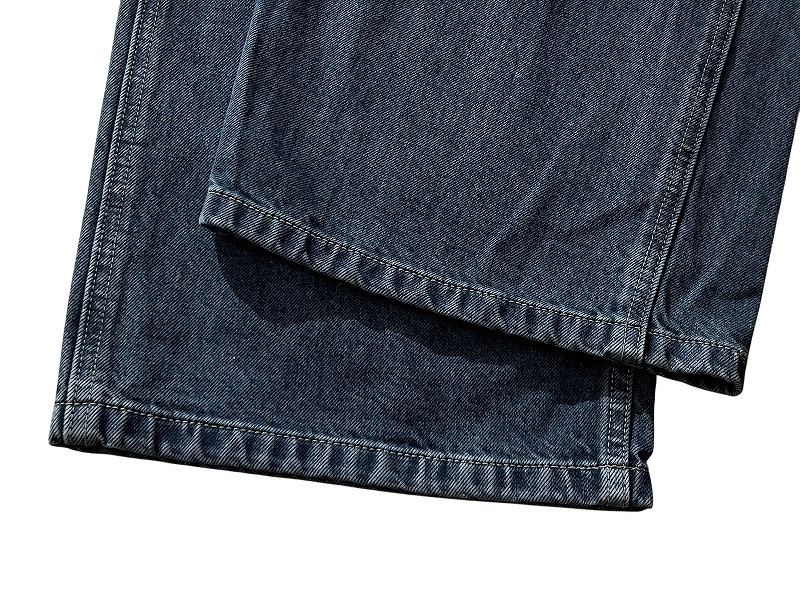 送料無料 美品 日本製 23AW ai no de アイノデ AI23AW-011M Painter ワイド ペインター カーゴ デニム パンツ ジーンズ インディゴ L_画像6