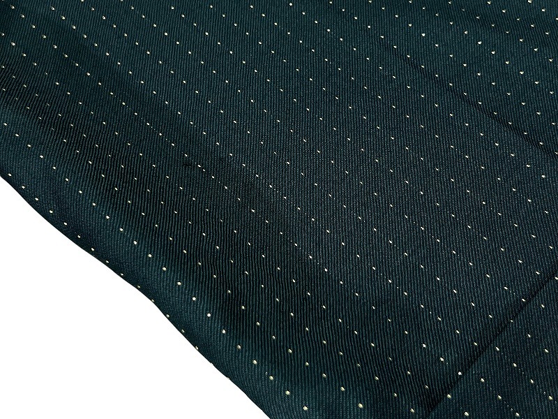 送無 XL 23ss WACKO MARIA ワコマリア DORMEUIL ドーメル社製 GLITTER STRIPED PLEATED TROUSERS ラメ ストライプ スラックス パンツ 緑_画像6