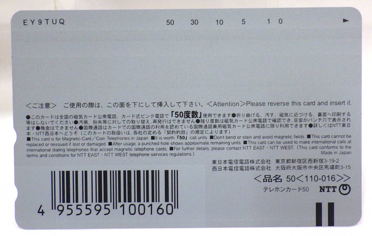 【#16895ーY】　テレホンカード　50度数　未使用品　酒井若菜　プレイボーイ　36th　グラビアアイドル　テレカ　コレクション_画像2