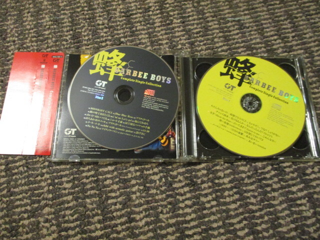 ◇バービーボーイズ/蜂 Complete Single collection◇2CD帯付き　ベスト　チャンス到来　ごめんなさい　目を閉じておいでよ　送185_画像2