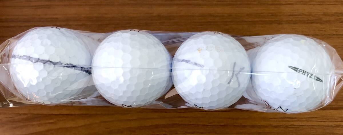 【6065-PHYZ】BRIDGESTONE-PHYZ / 12個【ロストボール】【やや傷、マジックあり】_画像4