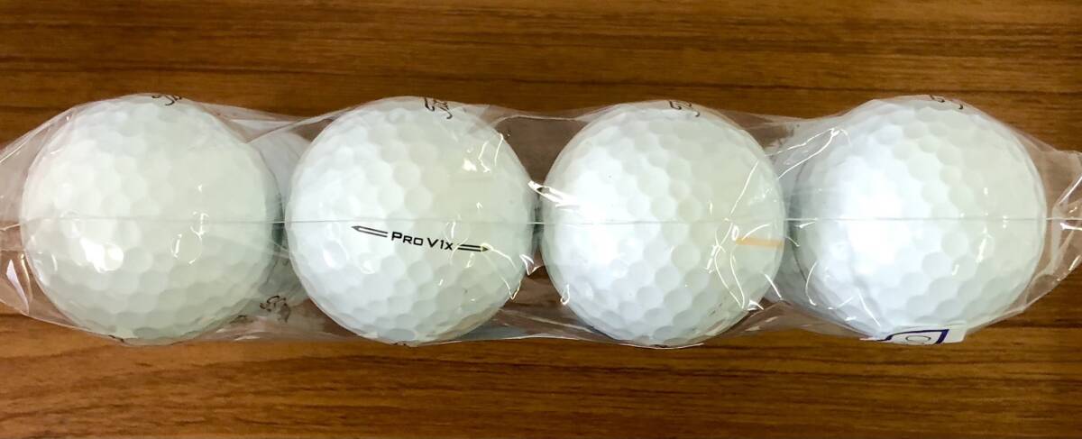 【4051-PV1x】Titleist-Pro V1x / 12個【ロストボール】【やや傷、マジックあり】_画像3