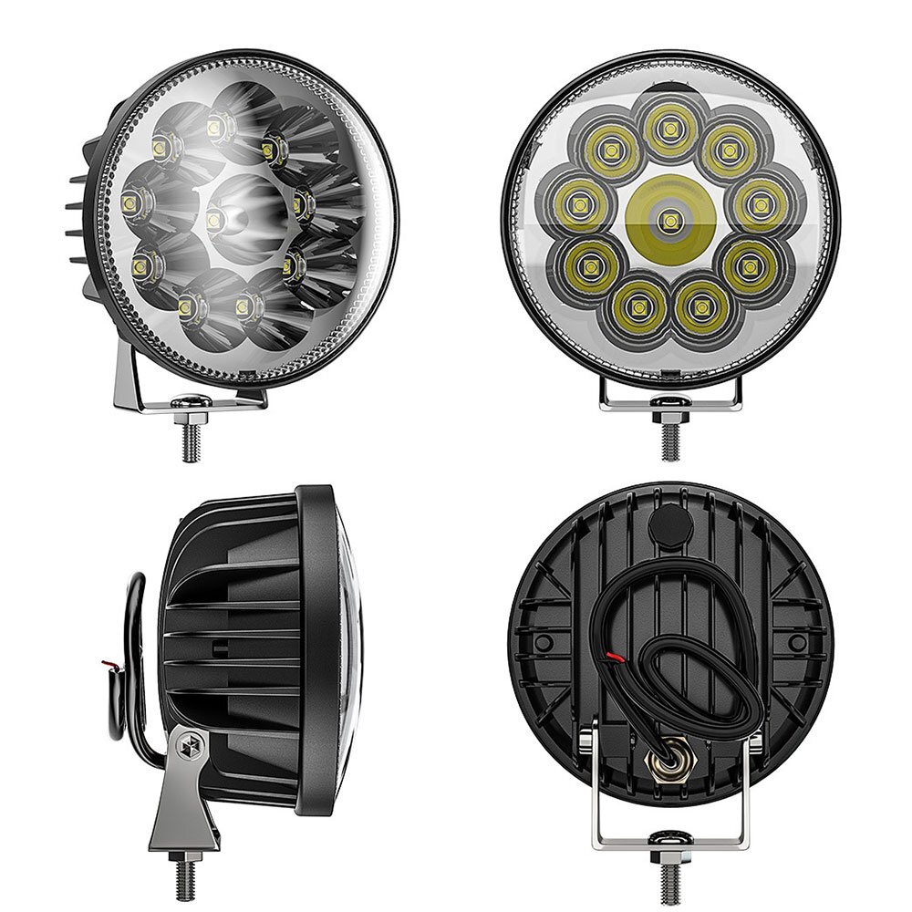新発売!! LED ワークライト 30W 4インチ 作業灯 ホワイト 6500K CREEチップ搭載 12V/24V兼用 ジープ ジムニー SUV ボート 工事現場 2個_画像7