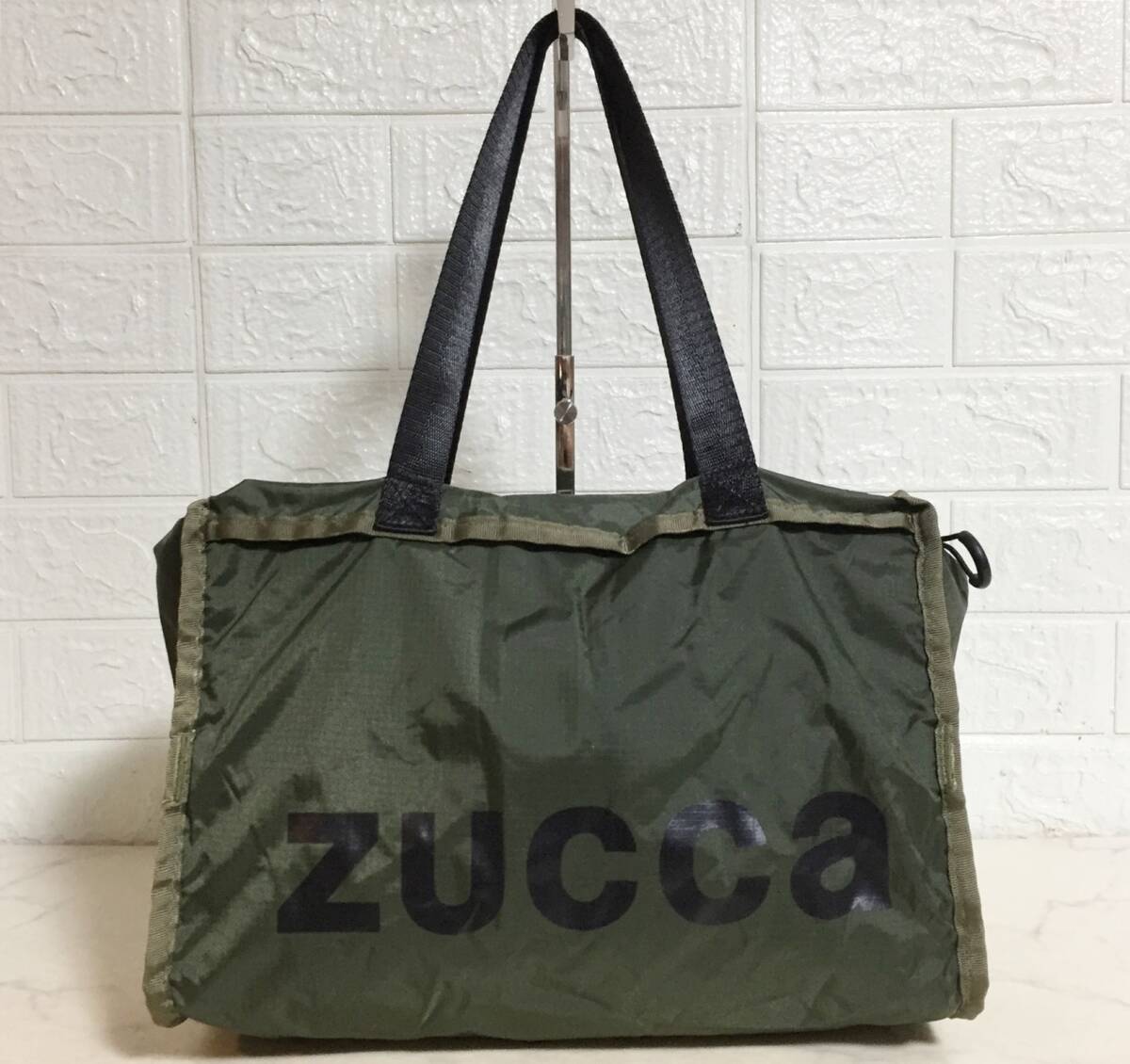 no36158 ZUCCa ズッカ ナイロン 2way トートバッグ リュックサック デイパック 通勤 通学 A4収納可能_画像1