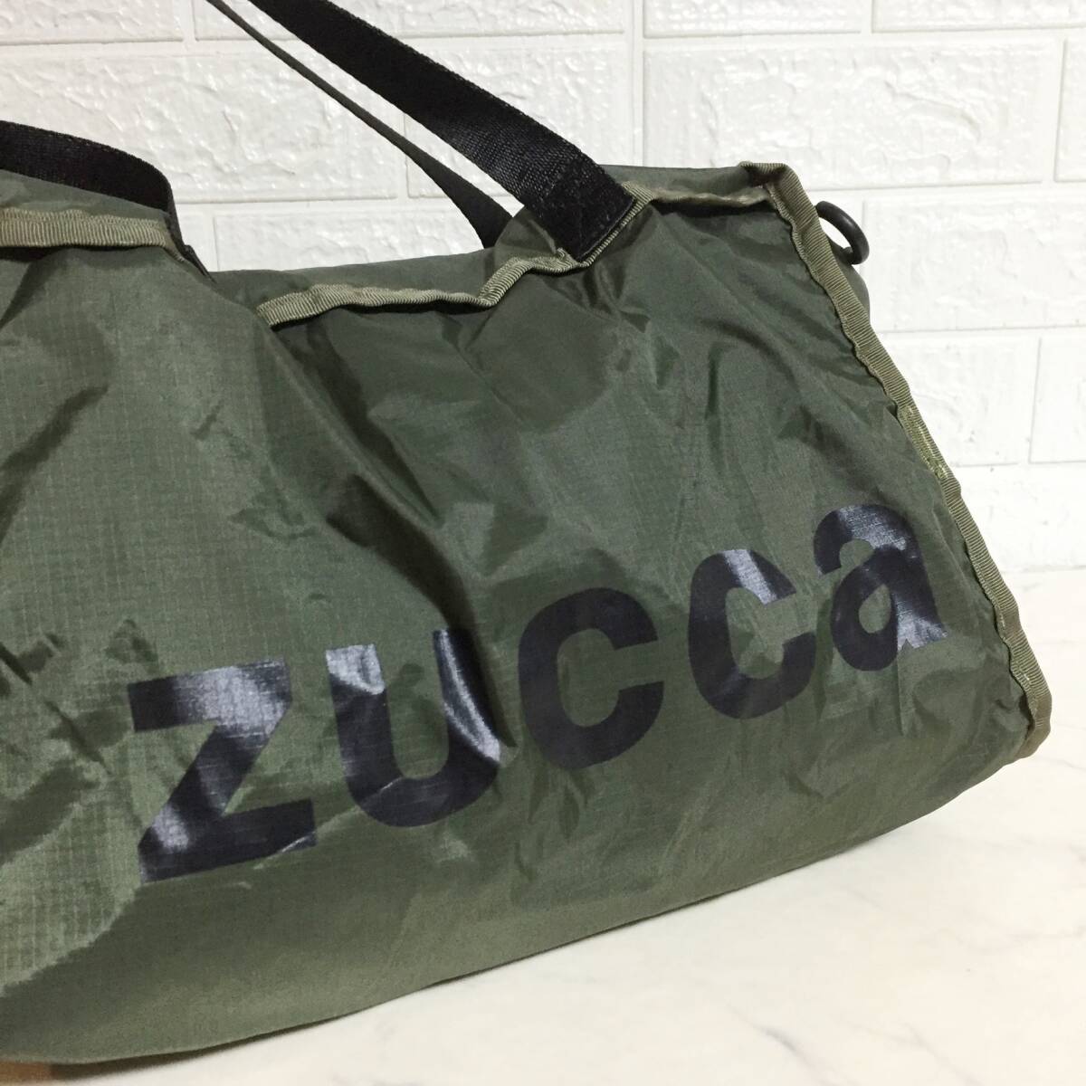 no36158 ZUCCa ズッカ ナイロン 2way トートバッグ リュックサック デイパック 通勤 通学 A4収納可能_画像2
