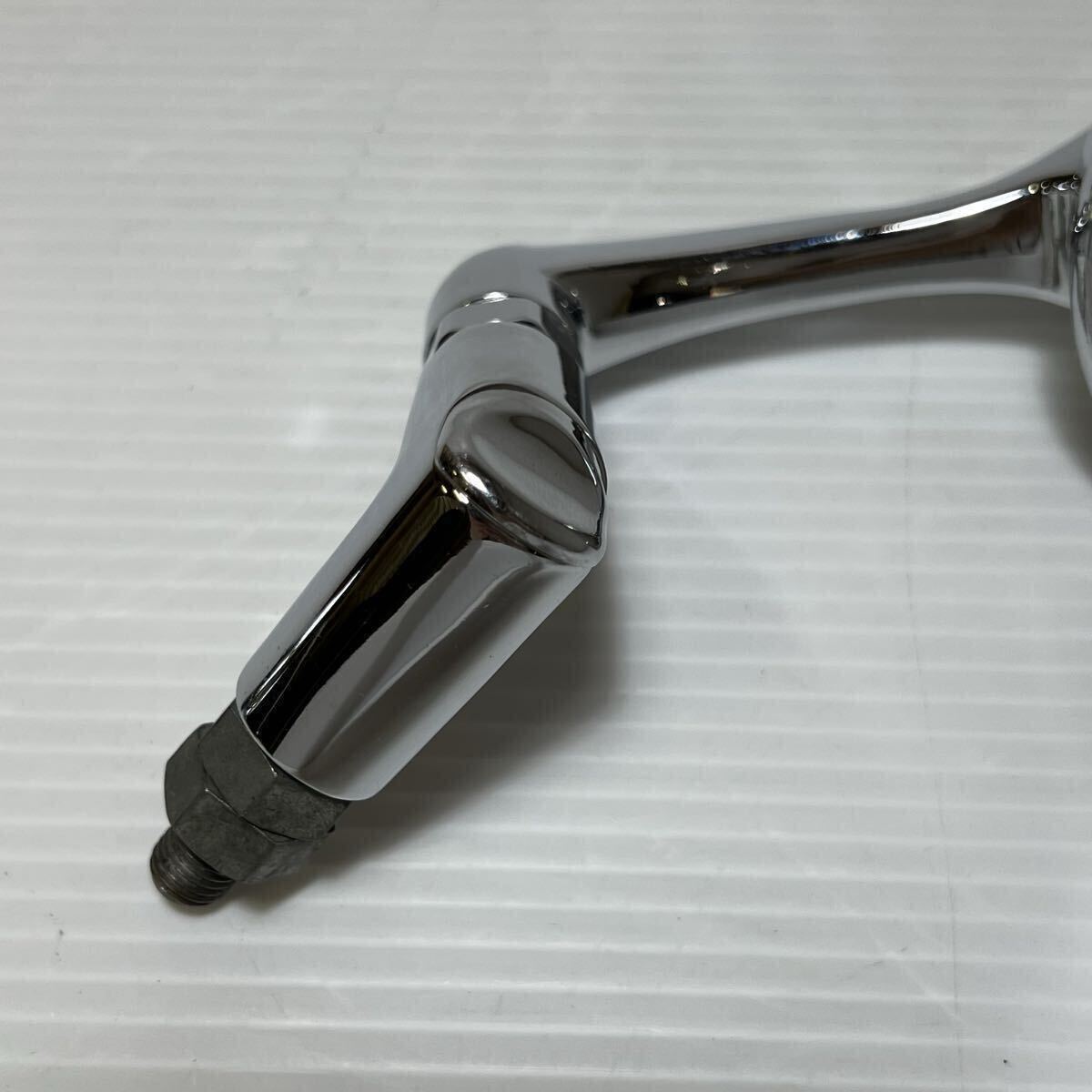 タナックス ナポレオン リュートミラー 10mm クロームメッキ APE-104-10 中古 バイク部品_画像2