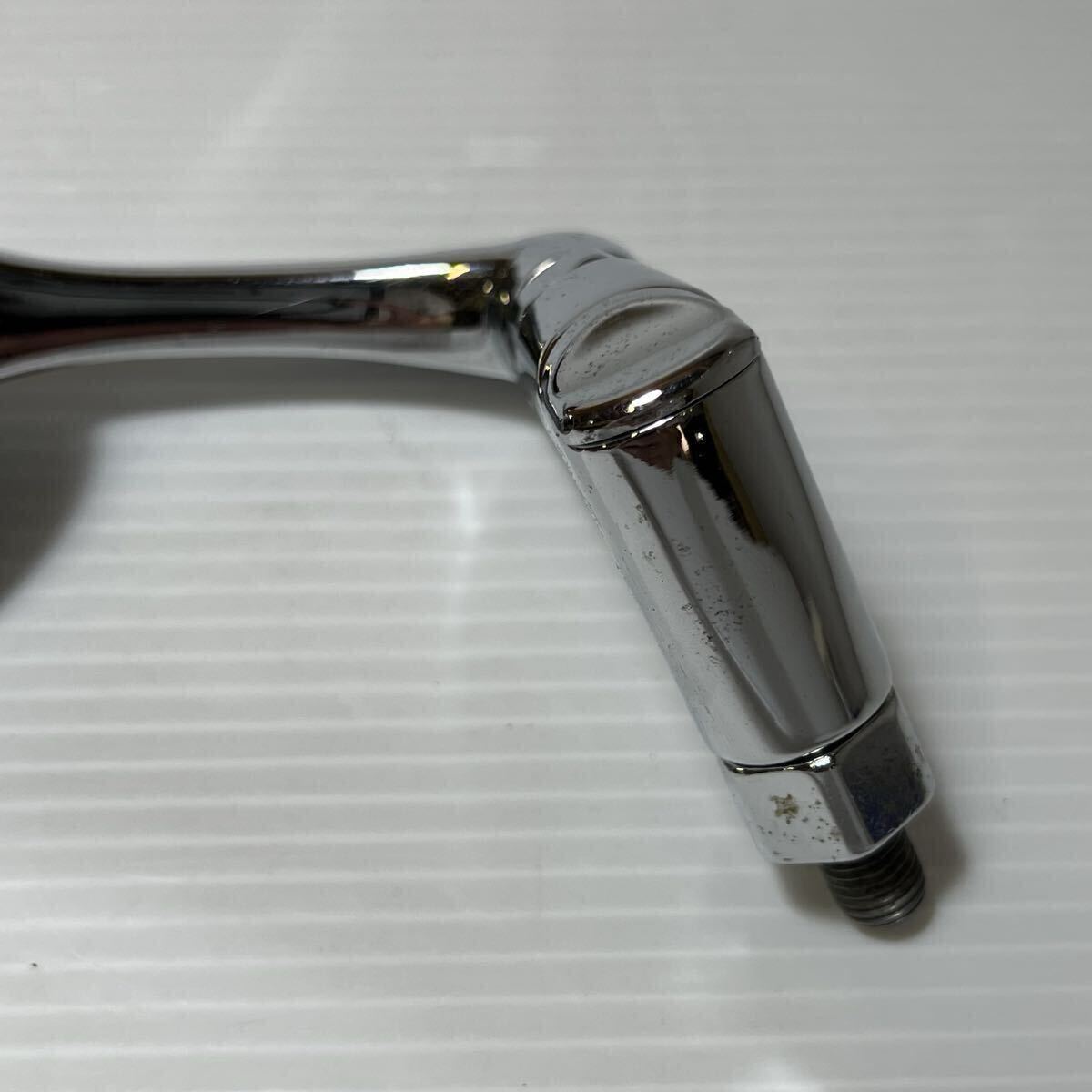 タナックス ナポレオン リュートミラー 10mm クロームメッキ APE-104-10 中古 バイク部品_画像3