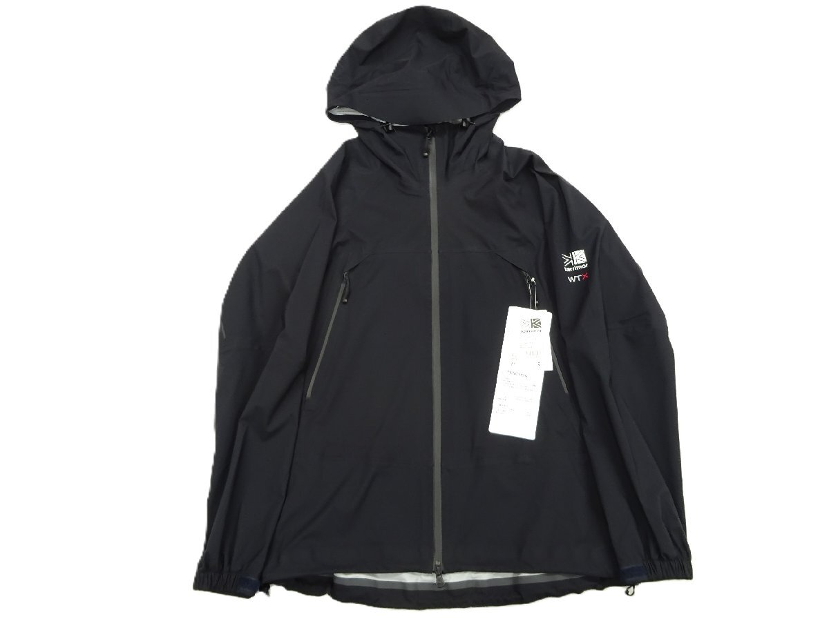 L ブラック【未使用タグ付】カリマー / KARRIMOR WTX LT レインジャケット 101520_画像1