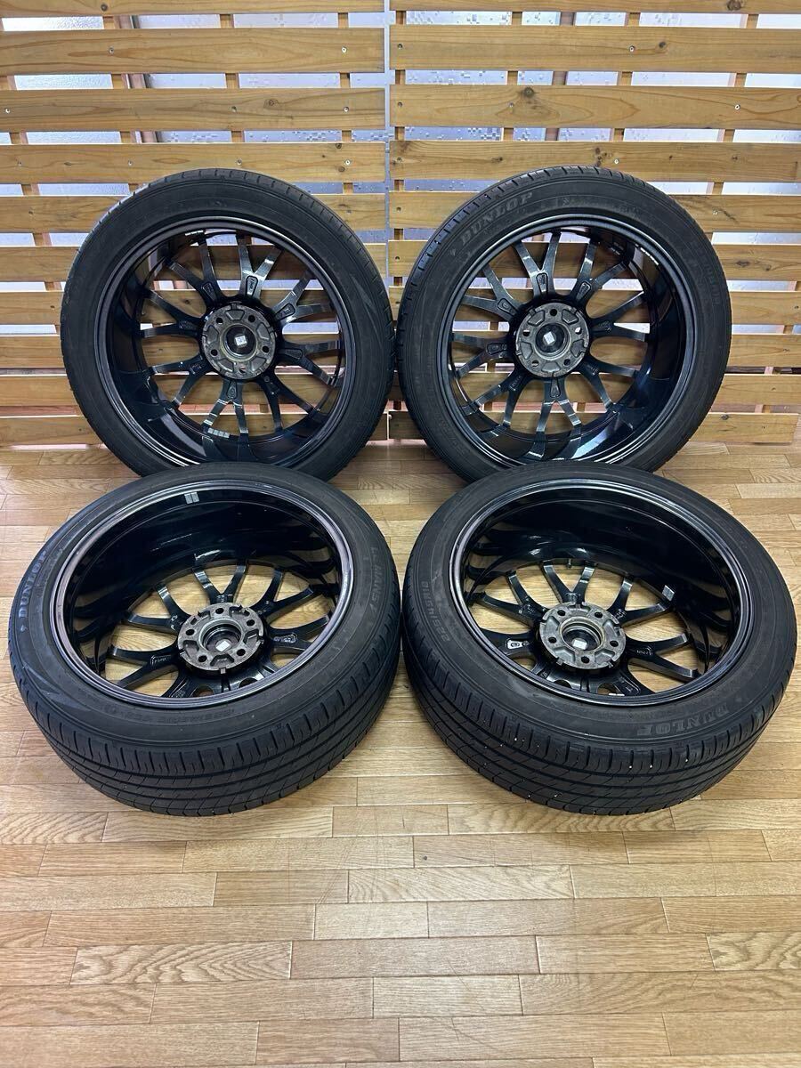 【超希少！】RAYS HOMURA 2×8GTS 18インチ　8J PCD114.3 5穴　ET43 ハブ径約74 タイヤ:225/45R18 管理K-257_画像2