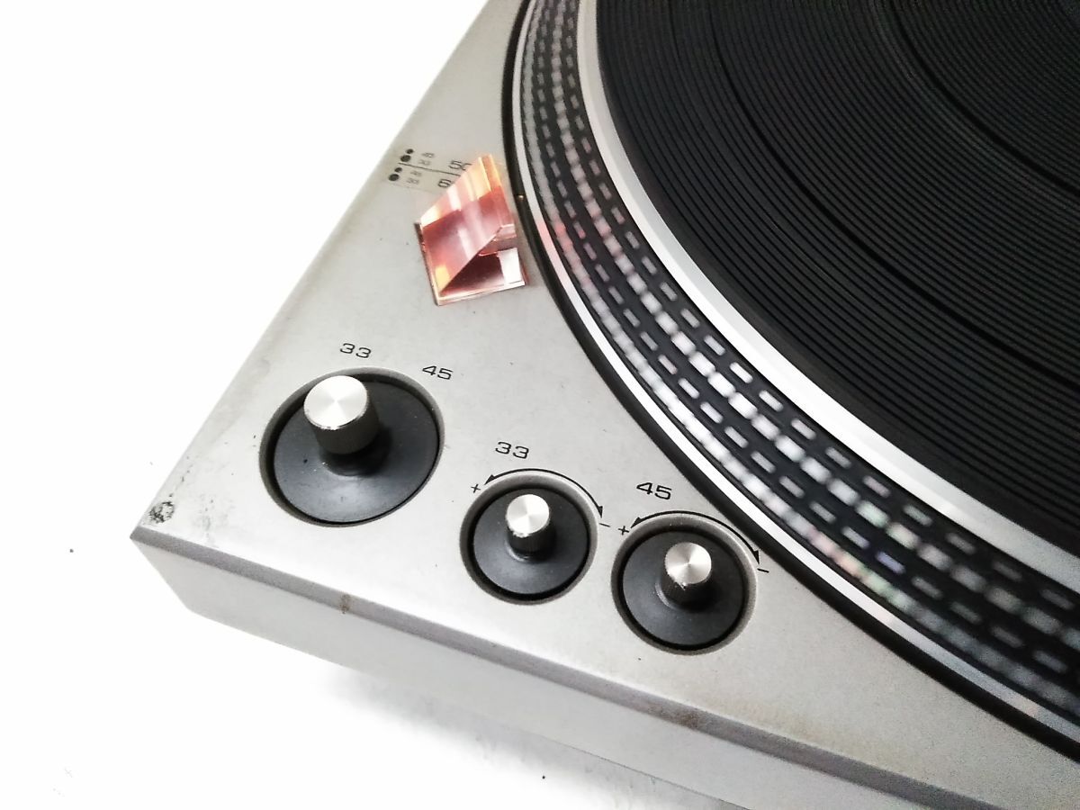 □ジャンク Technics テクニクス SL-1300 レコードプレーヤー ターンテーブル オーディオ機器 1007-51 @140□_画像3