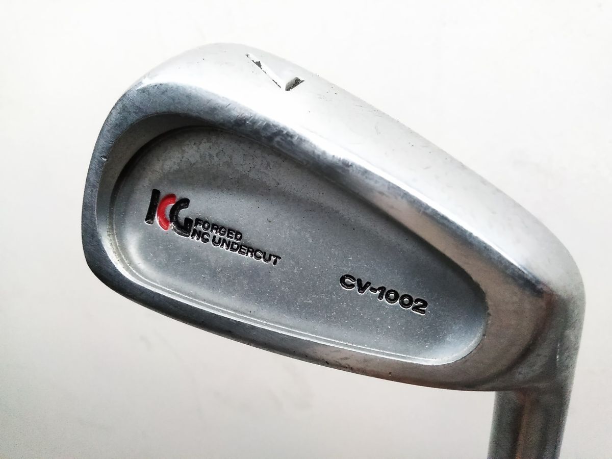 □8本セット 地クラブ 小林ゴルフ ICG CV-1002 アイアン 5I-9I SW/PW スチールシャフト フレックス不明 1011-10 @160□_画像3
