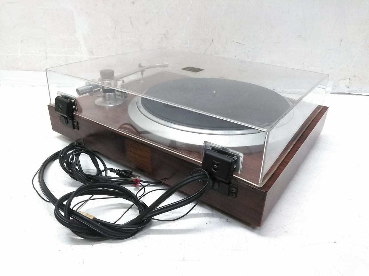 ?ジャンク VICTOR ビクター QL-7 ターンテーブル レコードプレーヤー アナログ 取説付き 1014-17F @140?