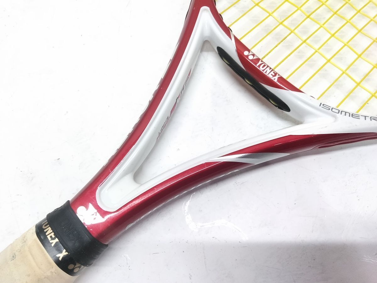 ♪YONEX ヨネックス 硬式 テニス ラケット VCORE 98D G3 45-60 硬式テニス 3D VECTOR ベクター ISOMETRIC Vコア 1024-9H @140♪_画像4