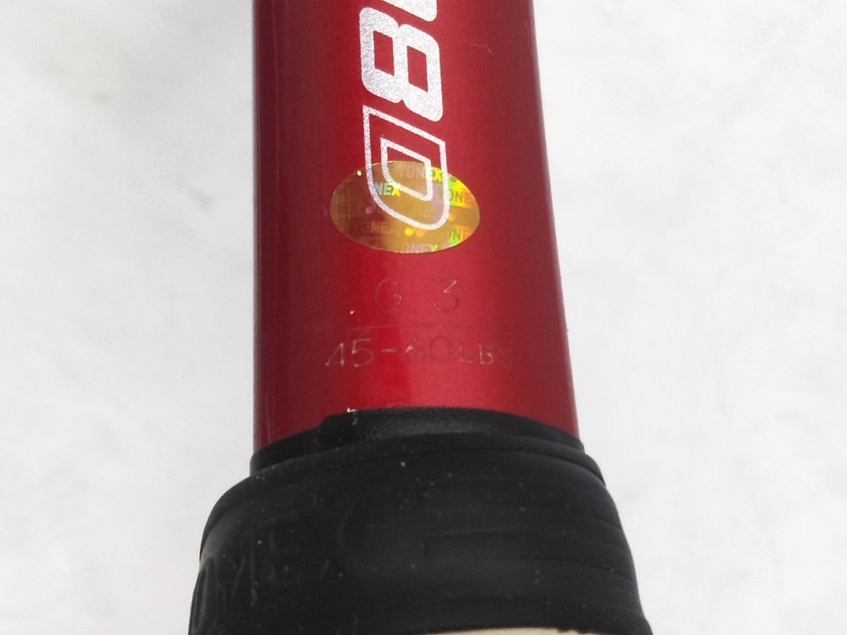 ♪YONEX ヨネックス 硬式 テニス ラケット VCORE 98D G3 45-60 硬式テニス 3D VECTOR ベクター ISOMETRIC Vコア 1024-8H @140♪_画像7