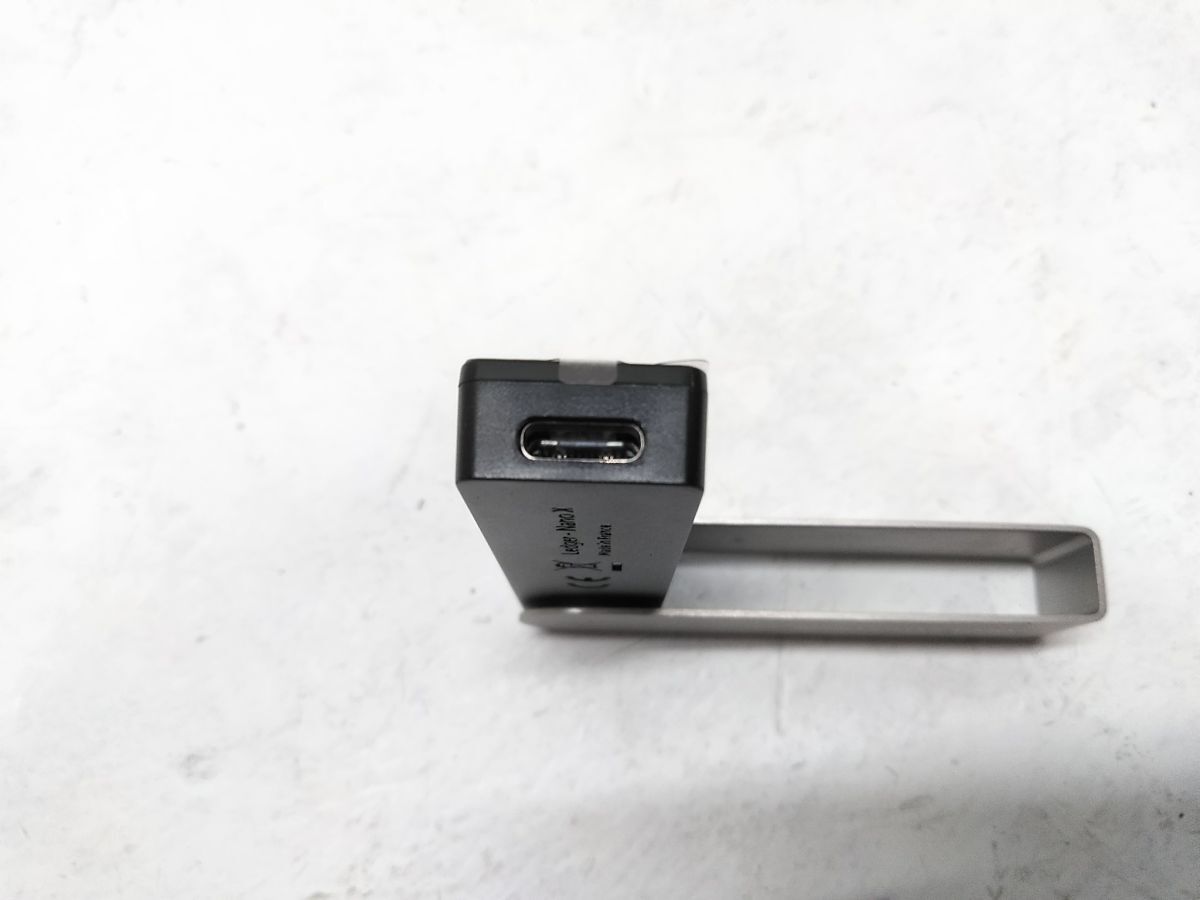 !Ledger Nano X. номер имущество аппаратное обеспечение бумажник Bluetooth ( оникс черный ) 1027-16L @60!