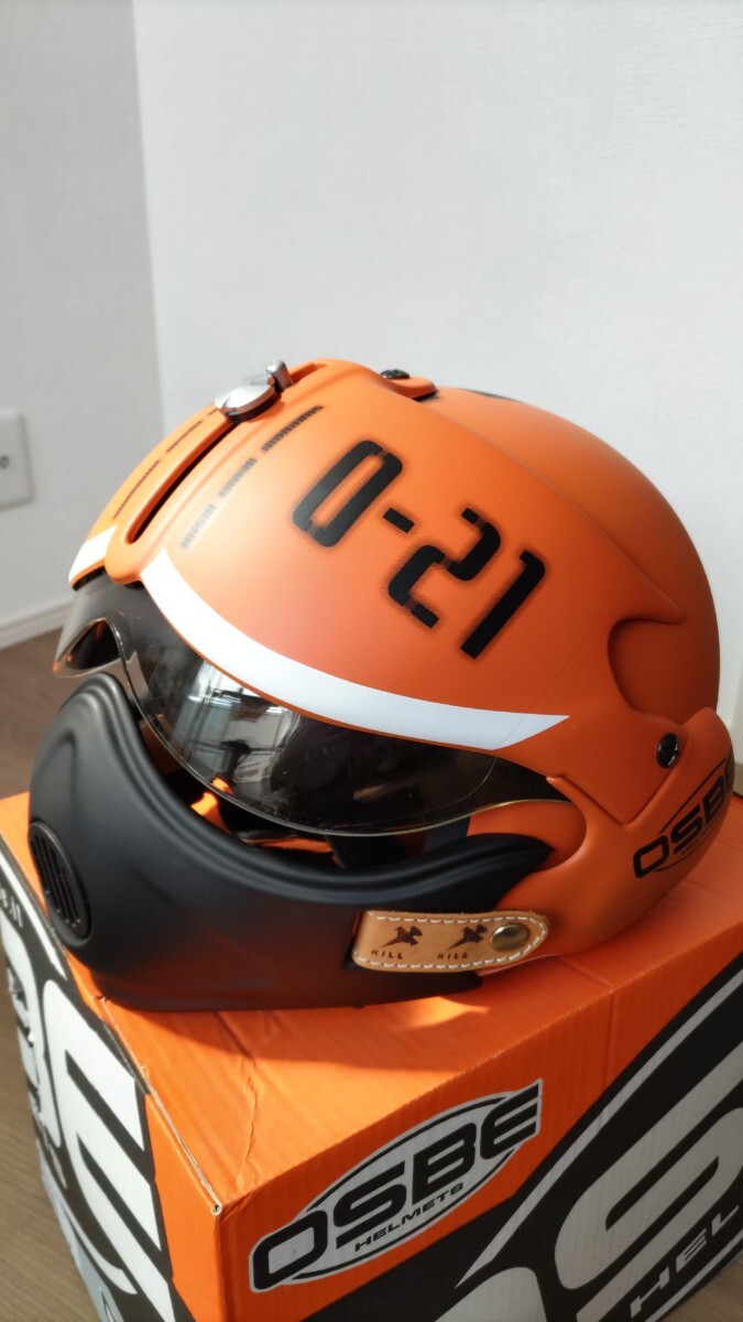 бесплатная доставка!OSBE Tornado TORNADO Pilot шлем размер M