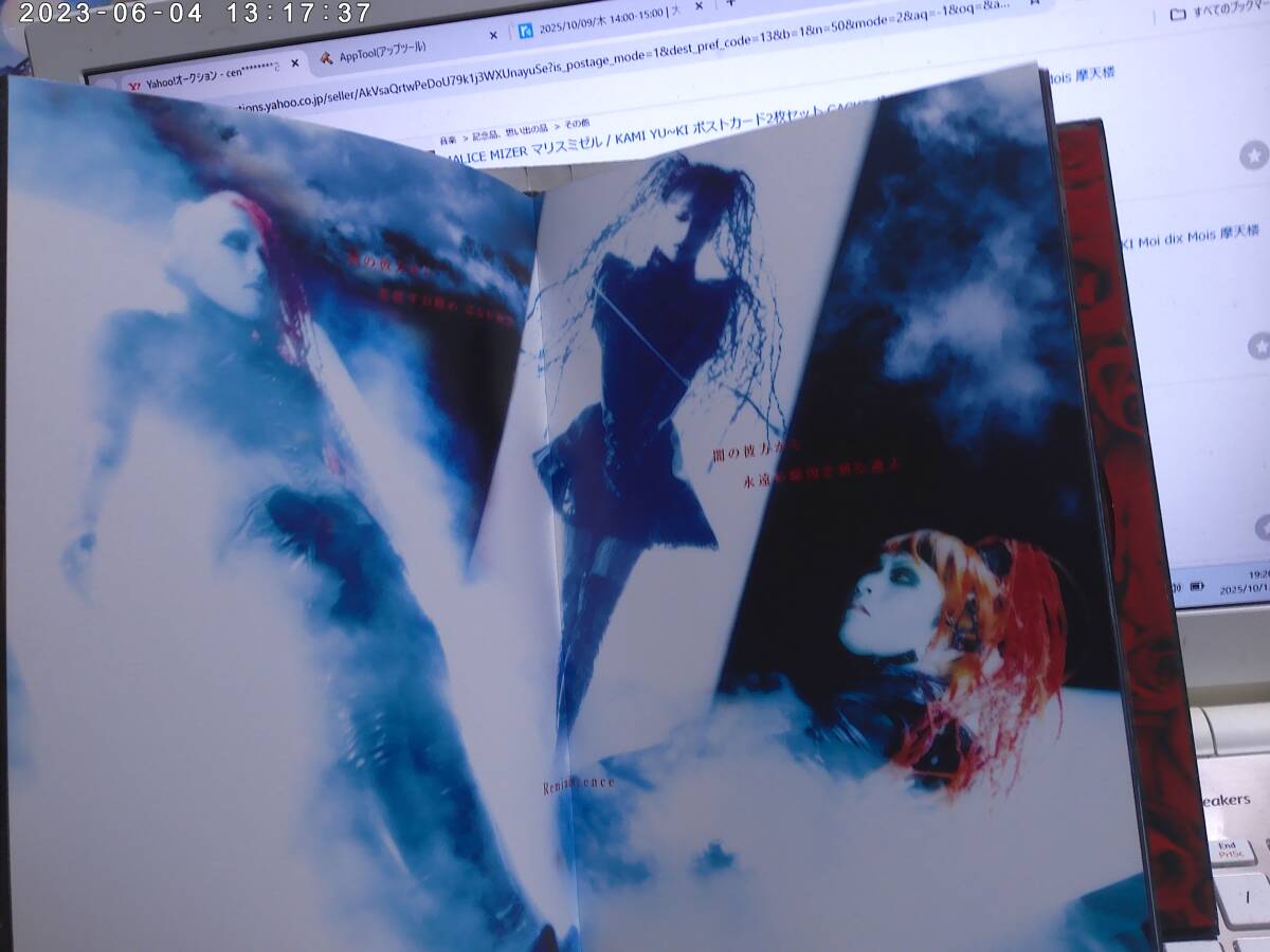 MALICE MIZER マリスミゼル / 薔薇の聖堂 - 再会を期して、運命の鐘は鳴り響く 帯付ブックジャケCD MANA KOZI YU~KI MOI DIX MOIS_画像4