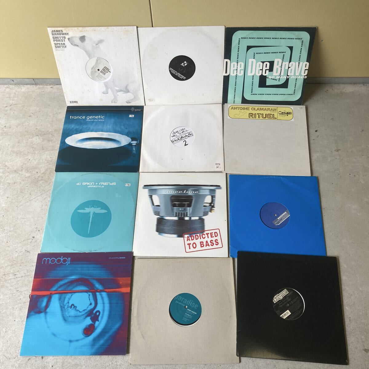 HIPHOP ハウス テクノ トランス クラブ ダンスミュージック レコード 大量 まとめ 60枚 ①_画像2